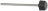 PERNO ROTAZIONE COPERCHIO ø6x115mm