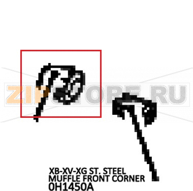 St. Steel muffle front corner Unox XB 893 St. Steel muffle front corner Unox XB 893Запчасть на деталировке под номером: 115Название запчасти на английском языке: St. Steel muffle front corner Unox XB 893