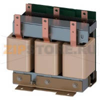 SINAMICS DU/DT Компактный фильтр (интегрированный в шкаф) с ограничением перенапряжений для Силового Модуля /Моторного модуля 160/200/250 kW, 380-480V 3AC max. cable length 100/150 m Siemens 6SL3000-2DE35-0EA0