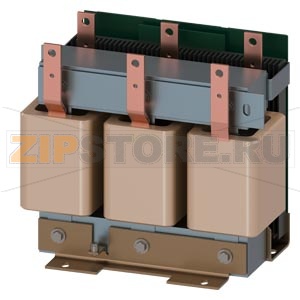 SINAMICS DU/DT Компактный фильтр (интегрированный в шкаф) с ограничением перенапряжений для Силового Модуля /Моторного модуля 160/200/250 kW, 380-480V 3AC max. cable length 100/150 m Siemens 6SL3000-2DE35-0EA0 