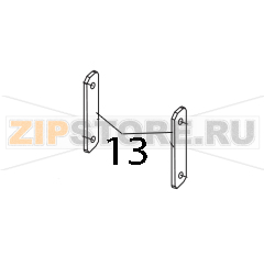 Base joint plate Toshiba TEC B-852-TS22-QP-R Base joint plate Toshiba TEC B-852-TS22-QP-RЗапчасть на деталировке под номером: 13