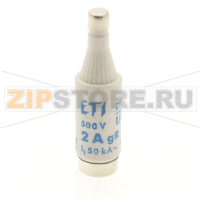 Предохранитель, 2 A, AC 500 В, 50 кА, D1, 13.2x6 мм, gR, IEC сверхбыстрый Eaton FUSE 2A DI/E16 G