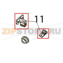 Press stud TL-161 Toshiba TEC B-SX4T-GS10/20-QQ-US Press stud TL-161 Toshiba TEC B-SX4T-GS10/20-QQ-USЗапчасть на деталировке под номером: 11