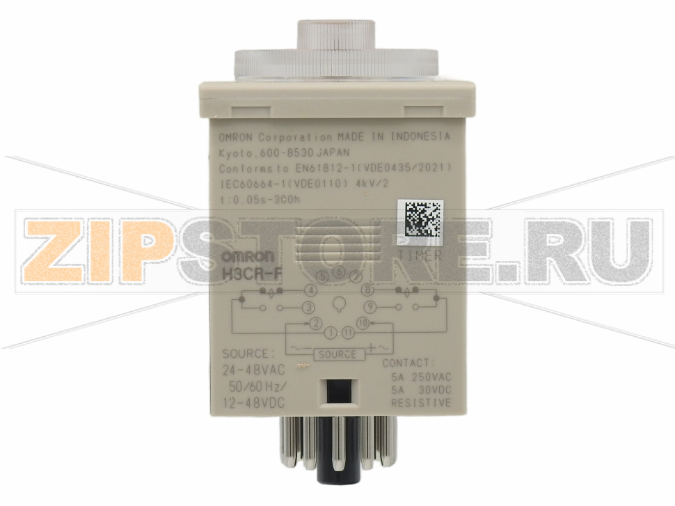 Таймер твердотельный, сдвоенный Omron H3CR-F AC24-48/DC12-48 OMI 