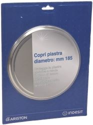 PLATE COVER STAINL. STEEL ø 185 mm INDES 