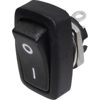 Переключатель клавишный 250 В/AC, 6 А, 1 x выкл/вкл TRU Components TC-R13-228A-05