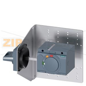 side wall mounted rot. operator standard IEC IP65 with mounting bracket accessory for: 3VA6 150/250 3VA5 250 Siemens 3VA9277-0PK51 