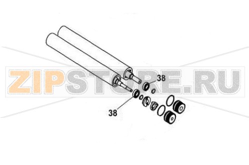Подшипник  Fimar FI/32   Подшипник для тестораскаточной машины Fimar FI/32Запчасть на деталировке под номером: 38Количество запчастей в комплекте: 1Оригинальное название запчасти Fimar: Bearing