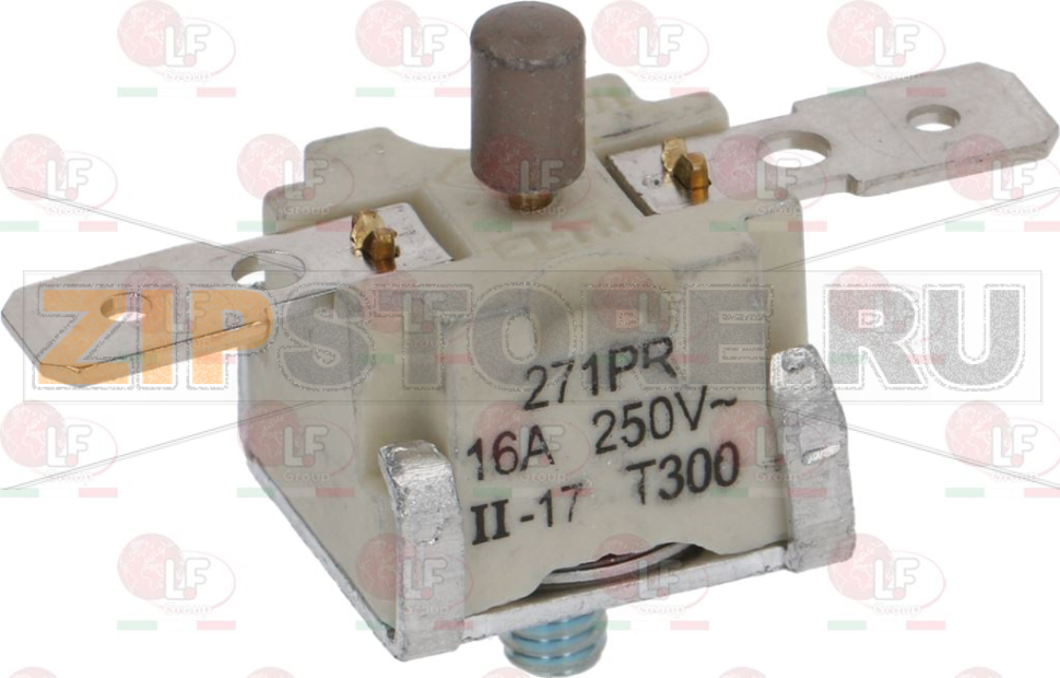 КОНТАКТ ТЕРМОСТАТА 250°C M4 16A 250В 