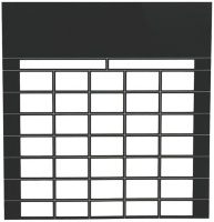 TARGA PORTAETICHETTE 5 COLONNE