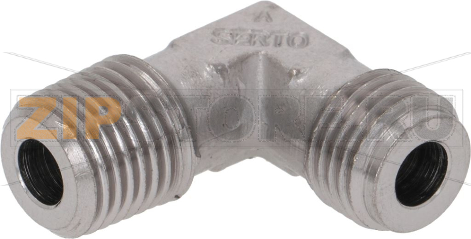 L-ОБРАЗНЫЙ ФИТИНГ Ø 1/4"M-1/4"M 