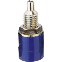 Гнездо лабораторное, Ø контакта: 4 мм, синее, 100 шт TRU Components TC-2519018