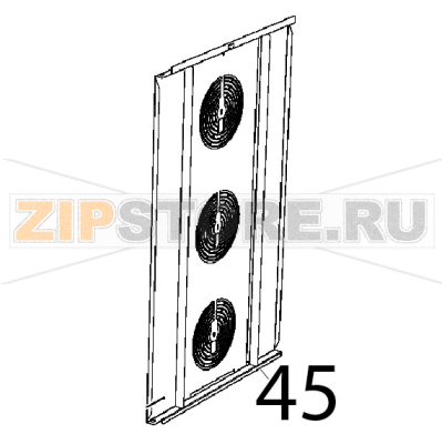 Fan guard Unox XB 895 Fan guard Unox XB 895Запчасть на деталировке под номером: 45