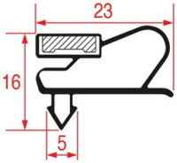 SNAP-IN GASKET 770x707 mm