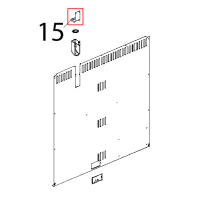 Coperchio camino inox Unox XBC 804