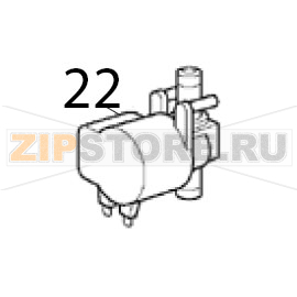 Wasserabflussventil Scotsman EC 126 AS Wasserabflussventil Scotsman EC 126 ASЗапчасть на деталировке под номером: 22