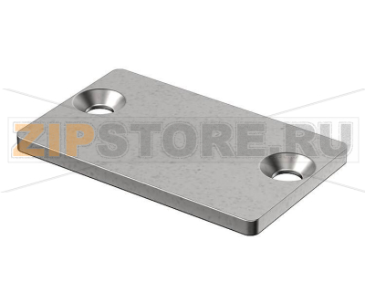 Крышка, 2 mm, алюминий, прозрачно анодированный Bopla F 320 D 