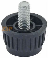 FOOT M8 THREAD LENGTH 15MM Ø 30MM H 19MM 