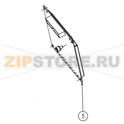 Графический дисплей 320X240 Datamax A-4408 RH Графический дисплей 320X240 Datamax A-4408 RHЗапчасть на сборочном чертеже под номером: 5Название запчасти Datamax на английском языке: DISPLAY GRAPHICS 320X240