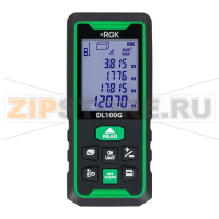 Дальномер лазерный, зеленый луч RGK DL100G