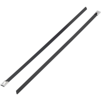 Стяжка кабельная 300 мм, черная, 1 шт TRU Components TC-BSTC-300203