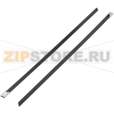 Стяжка кабельная 300 мм, черная, 1 шт TRU Components TC-BSTC-300203 