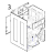 Solenoid valve support Fagor LA-18 TP2 E