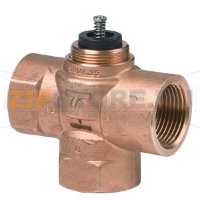 VXI46.15/1 - 3-ходовой зональный клапан, с внутренней резьбой, PN16, DN15, kvs 2, kvs байпаса 1.4 Siemens VXI46.15/1