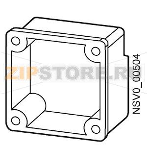 BD2-AG ADAPTER UNIT    FOR SOCKET OUTL ETS Siemens BVP:203257 