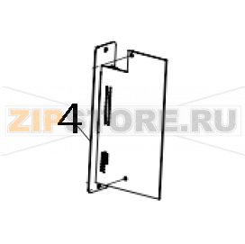 Модуль интерфейсный GPIO (DB15F) TSC MH241P Модуль интерфейсный GPIO (DB15F) с параллельным портом для принтера TSC MH241PЗапчасть на деталировке под номером: 4