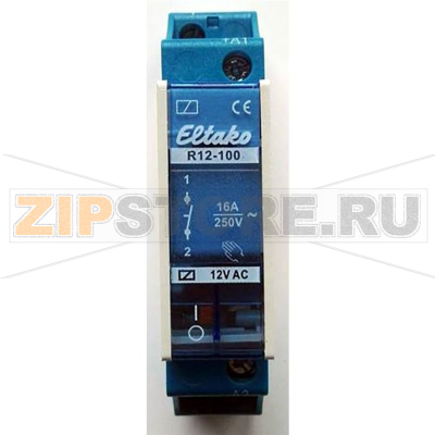 Реле электромеханическое 12 В, 8 А, 1 шт Eltako R12-100-12V 