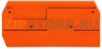 Торцевая и промежуточная пластина; толщиной 2,5 мм; оранжевые Wago 880-328