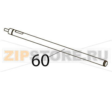 Damper shaft Toshiba TEC B-SX5T-TS12/22-CN Damper shaft Toshiba TEC B-SX5T-TS12/22-CNЗапчасть на деталировке под номером: 60