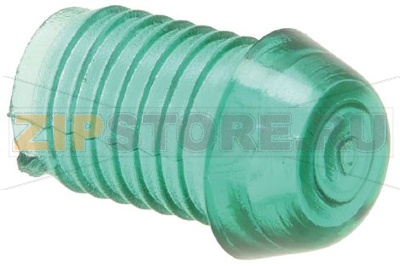 ГОЛОВКА ЛАМПЫ ЗЕЛЕНАЯ Ø 7 ММ 