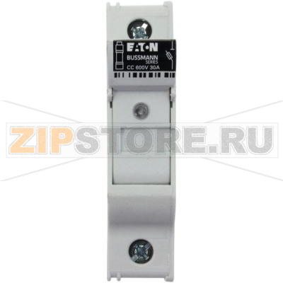 Держатель предохранителя, 30 A, AC 600 В, 10x38 мм, CC, 1P, UL Eaton 1P 10X38MFH30A 600V Class CC 