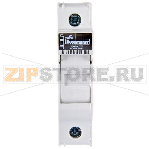 Держатель предохранителя, 30 A, AC 600 В, 10x38 мм, CC, 1P, UL Eaton 1P 10X38MFH30A 600V Class CC 