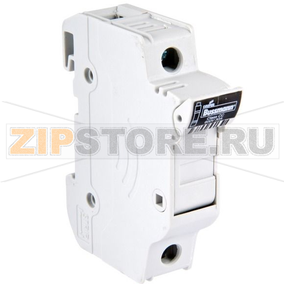 Держатель предохранителя, 30 A, AC 600 В, 10x38 мм, CC, 1P, UL Eaton 1P 10X38MFH30A 600V Class CC 