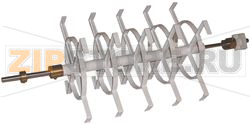 5 PADDLE SHAFT 350 mm 