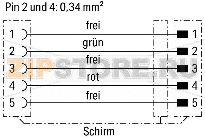 Кабель PROFIBUS; 5-пол.; Розетка M12, прямая; Штекер M12, осевой; Длина: 5 м Wago 756-1105/060-050 Short description:PUR, halogen-freeSuitable for drag chainsSilicon- and PVC-freeHigh resistance to microbes, hydrolysis, oil, chemicals and UV radiationHigh chemical resistance...