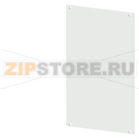 SIVACON, cover, for the Installation of standard devices 7XP 2/6, RAL7035 Siemens 8MF1000-2AB35