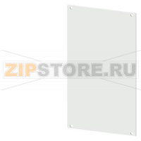 SIVACON, cover, for the Installation of standard devices 7XP 2/6, RAL7035 Siemens 8MF1000-2AB35