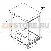 Complete prerinse box-tub Fagor FI-2700I