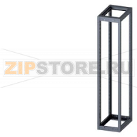 SIVACON, Supporting structure, for standard Empty enclosure, H: 2000 mm, W: 400 mm, T: 600 mm, RAL 7035 Siemens 8MF1046-2GS40