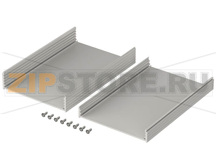 Корпус с поверхностью под плёночную клавиатуру (1,5 мм), 105x40x160 мм Bopla F 1040-160 