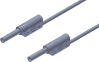 Провод тестовый 1 м, 10 A, 1000 В/AC/DC, серый Hirschmann 975696706