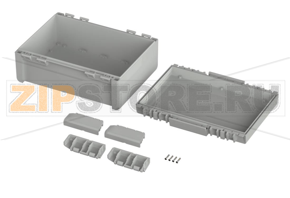 Корпус, 239x300x120 мм, поликарбонат UL 94 V0, одноцветный Bopla B 233012 PC-V0 7035 