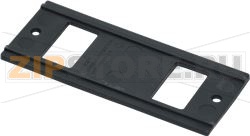 SUPPORT PLASTIQUE BOUTON 