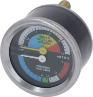 PRESSURE GAUGE D.SCALE ST./STEEL CW510L