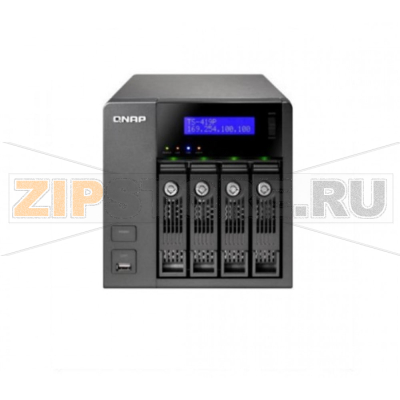 Накопитель сетевой QNAP TS-419P 