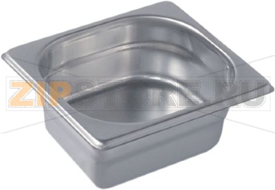 TRAY ST./STEEL GN 1/6 176x162xH65 mm 